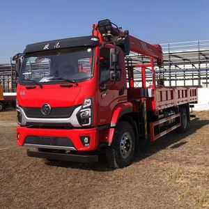 Grue montée sur camion Shacman Delong Sany de 8 tonnes avec flèche à 5 sections et extension simple à 2 sections pour la construction et les infrastructures - Product Image 3