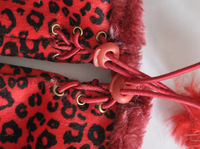 Gants chauds d'hiver pour femmes, en fausse fourrure de lapin, sexy, chauffe-mains sans doigts, en daim, mitaines chaudes pour femmes, D-003