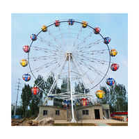 Grande roue populaire de 30m pour les promenades en plein air dans les parcs d'aventure avec conception et support d'installation à vendre