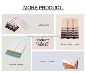 Evenstars-máquina de fabricación de paneles de pared estriados, WPC compuesto de madera y plástico, gran oferta - Product Image 6