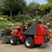 JINGCHENG 0,5T~1T Mini Frontlader für Garten und Hof, Gelenkiger Akku-Radlader, Elektro-Radlader zum Verkauf