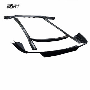 Kit carrozzeria per <span class=keywords><strong>Maserati</strong></span> Ghibli 3D stile fibra di carbonio con labbro anteriore diffusore minigonne laterali bagagliaio Spoiler laterale copertura specchietto retrovisore - Product Image 6