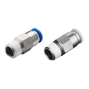 ข้อต่อลมแบบตรง Xingyi Technology รุ่น PCVC4 M5 ตัวเชื่อมต่อพลาสติกทองแดง พร้อมวาล์วกันกลับ สำหรับแก๊สอุณหภูมิปกติ - Product Image 4