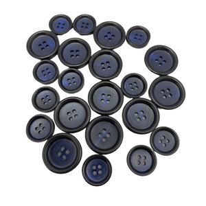 Hot Bán Tùy Chỉnh Thương Hiệu Logo Phù Hợp Với Blazer Áo Khoác Áo Khoác Thiết Kế Màu Xanh Chính Hãng Sừng Nút - Product Image 4