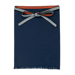 Household Cleaning <b>Navy</b> Blue Bakery Apron Canvas Cotton With Polypropylene Waist <b>Tie</b> - Product Image 1