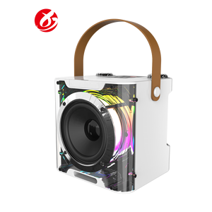 Altavoz <span class=keywords><strong>Karaoke</strong></span> A829 con Subwoofer Inalámbrico 5.3, 5 Efectos de Luz RGB, 10W, Ranura para Tarjeta TF, 5 Micrófonos Divertidos y Doble Micrófono - Product Image 5