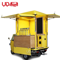Mini camion de nourriture électrique, vente de rue, Pizza Snacks chauds chiens kiosque de crème glacée chariots de nourriture mobiles à vendre