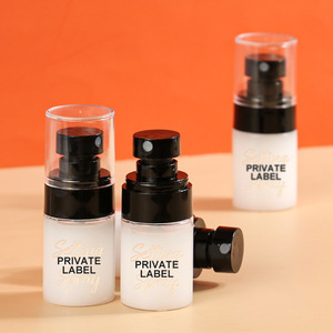 베스트 셀러는 나만의 브랜드를 만드십시오 메이크업 세팅 스프레이 30ml 오래 지속되는 얼굴 완전 채식 방수 메이크업