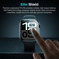 Film de protection d'écran en hydrogel personnalisé pour Apple Watch Series 12, nouvelle mode, montres intelligentes, film TPU imperméable