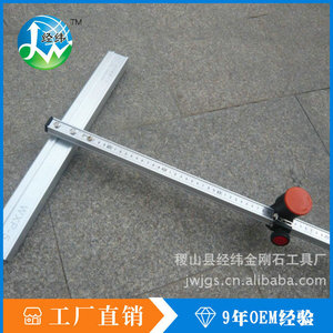 Cortador de vidrio con rodillo, varilla de aluminio engrosada de 8-15 mm, grado industrial para corte de vidrio, especificación personalizable 600 800 1200 - Product Image 4