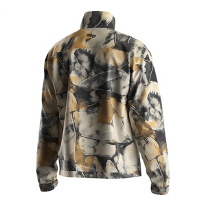 Veste pull à col montant pour homme avec fermeture éclair 1/3, coupe ajustée pour la course, l'entraînement et les tenues décontractées quotidiennes - Product Image 3