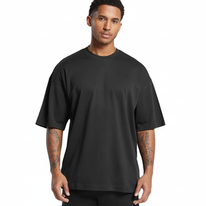 เสื้อยืดคอกลมผ้าฝ้ายพิมพ์ลายดิจิตอลสำหรับผู้ชายเสื้อยืดผ้าฝ้ายพิมพ์ลายกรดแบบย้อนยุคสำหรับ100% ออกแบบได้ตามต้องการ - Product Image 1