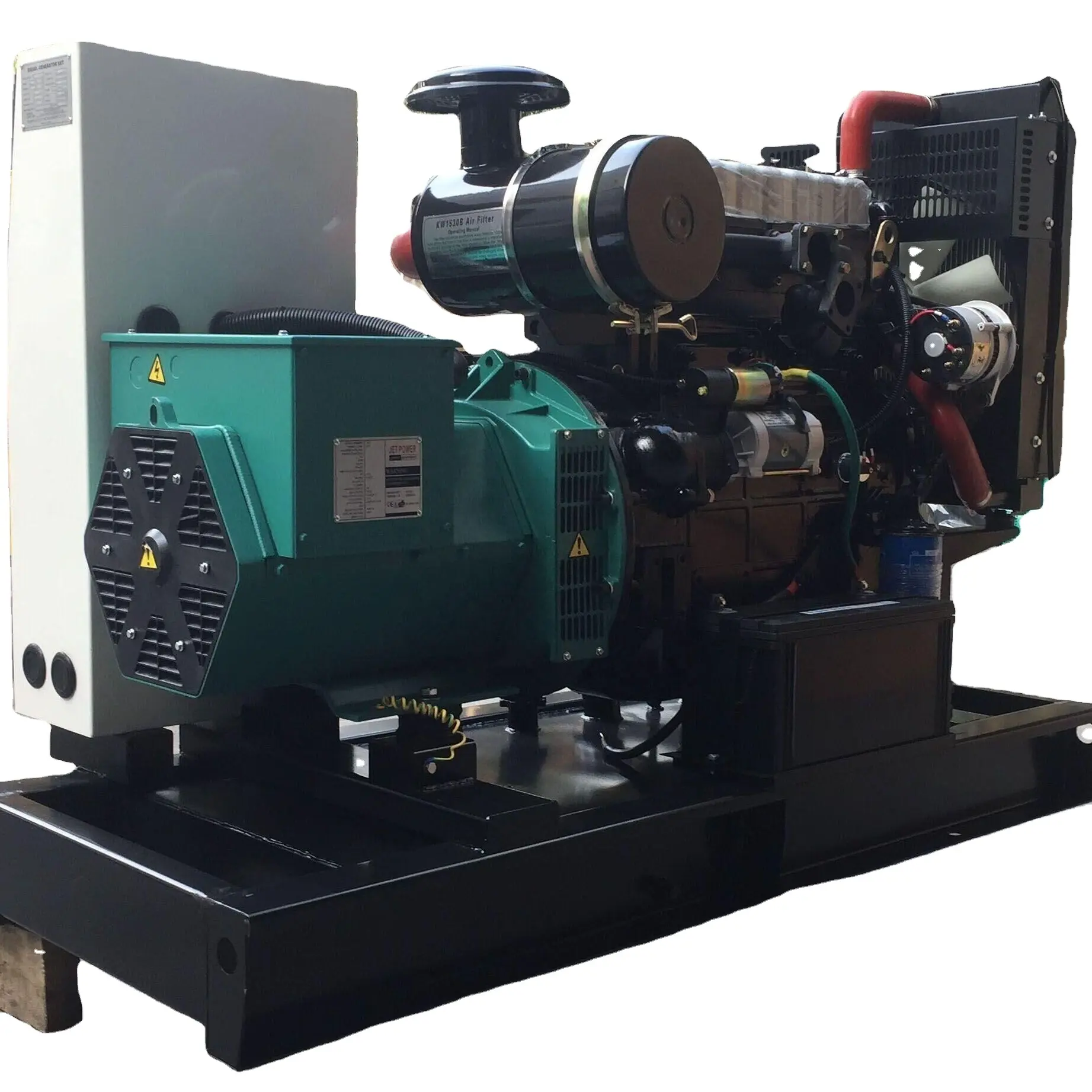 Gerador de gás refrigerado a água 50-60 Hz GLP/Gás Natural/Biogás 50kva 80kva 100kva 200kva com ATS