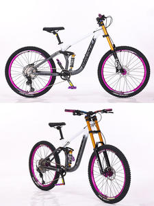 Bicicletta da Montagna in Lega di Alluminio a Sospensione Completa 26/27.5" con Freni a Disco Idraulici e Ammortizzatore per Guida Estrema - Product Image 6