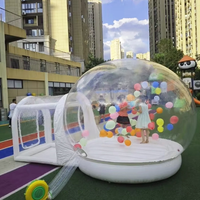 Dôme gonflable transparent de qualité commerciale, château gonflable, maison à bulles gonflable pour enfants