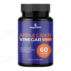 AegleWell Complément alimentaire de marque privée vinaigre de pomme perte de poids en vrac vinaigre de cidre capsules - Product Image 1