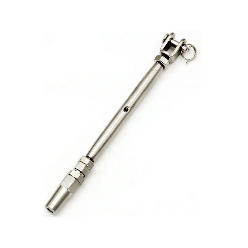 OEM Wire Rope Hardware Stainless Steel US Type Drop Pin Swage Adjustable Closed Body Turnbuckle