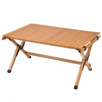 Table de camping pliable portable en alliage d'aluminium, table de pique-nique extérieure légère, mobilier de montagne
