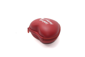 Étui de voyage en PU moulé et résistant à l'usure, étanche, pour mini-soutien-gorge en forme de cœur, avec logo personnalisé, 15,5x13,5x9CM - Product Image 2