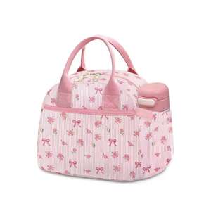 Sac isotherme en velours côtelé imperméable 10L, vente en gros directe d'usine, pour le travail, les femmes et les enfants - Product Image 1