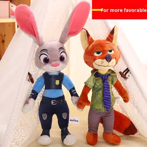 ตุ๊กตาคู่ <span class=keywords><strong>zootopia</strong></span>-JUDY <span class=keywords><strong>NICK</strong></span> ตุ๊กตายัดนุ่นของขวัญสำหรับเด็กขายส่งสำหรับบรรเทาความเครียด - Product Image 2