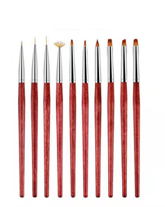 Pinceau d'art d'<span class=keywords><strong>ongle</strong></span> peint dégradé taché de lumière thérapie ligne de rangée stylo de contrôle 8 ensembles - Product Image 1