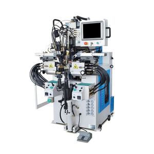 Machine à fabriquer des chaussures <span class=keywords><strong>Adidas</strong></span>-sneakers, machine automatique informatisée <span class=keywords><strong>de</strong></span> collage et <span class=keywords><strong>de</strong></span> cimentage, machine <span class=keywords><strong>de</strong></span> formage des talons et des côtés. - Product Image 1