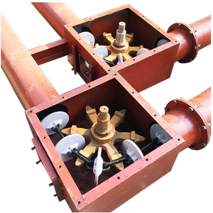 Roestvrijstalen Buiskettingtransporteur Voor Graanmeststof En Voertransport Om Ruimte Te Besparen - Product Image 6