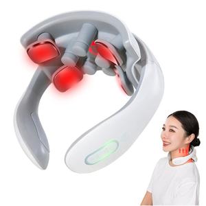 Portable Neck Massager 6 Modes 15 Levels Cordless with Heat for Neck Shoulder Pain Relief Home Office Use - Product Image 4