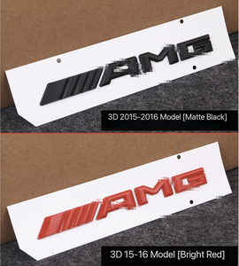 Pour Mercedes <span class=keywords><strong>AMG</strong></span>, autocollant d'emblème arrière 3D - Product Image 2