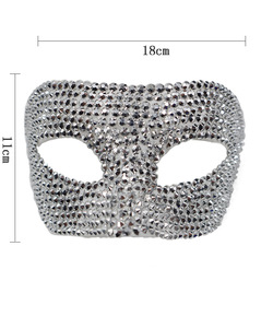 Masques de mascarade très demandés, masques vénitiens pour le Mardi Gras, <span class=keywords><strong>soirée</strong></span>, bal, costume, <span class=keywords><strong>masque</strong></span> serti de diamants pour hommes - Product Image 5