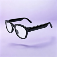 Lunettes IA portables : Traduction linguistique en temps réel, reconnaissance d'objets IA, enregistrement vidéo HD 720p, audio Bluetooth, lunettes intelligentes Wi-Fi 6