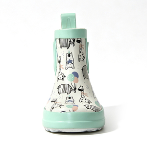 Botas de Lluvia de Goma Chelsea para Niños, Impermeables, Antideslizantes, Cortas, para Niños Pequeños, Aceptan Logotipo Personalizado al por Mayor, Tallas Completas - Product Image 4