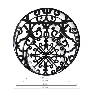 Assiettes en céramique classiques noires en porcelaine fine, pour la restauration, en céramique unie - Product Image 2