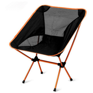 Lightweight Compact Collapsible Camping Black <b>Blue</b> Outdoor <b>Chairs</b> for Adult Portable <b>Chairs</b> for Outside, Backpacking Picnic - Product Image 4