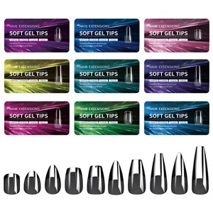 Caja Blanca Transparente Europea y Americana para <span class=keywords><strong>Uñas</strong></span>, Larga, Semi-Mate, Ultrafina, Extensión sin Costuras, Sin Eliminación <span class=keywords><strong>de</strong></span> Cutículas - Product Image 5