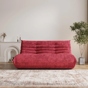 Fauteuil carré gonflable inclinable pour enfants, rembourré en éponge et velours, avec assise douce et rembourrée pour chambre, salle d'activités, villa, école - Product Image 6