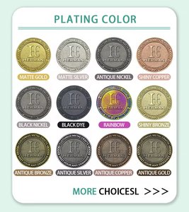 批发定制最佳形状标志消防员软珐琅巴林动漫共济会3d黄铜空白金属挑战硬币 - Product Image 5