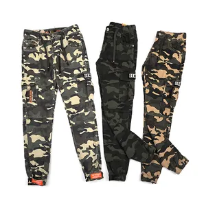 RTS – pantalon de Jogging d'automne pour enfant, pantalon de camouflage de Style décontracté pour enfant, pantalon Cargo à taille élastique pour garçon