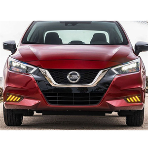 Usine LED DRL feux de jour pour <span class=keywords><strong>nissan</strong></span> <span class=keywords><strong>Versa</strong></span> sunny 2019 2020 avec clignotant antibrouillard couverture feu de conduite - Product Image 4