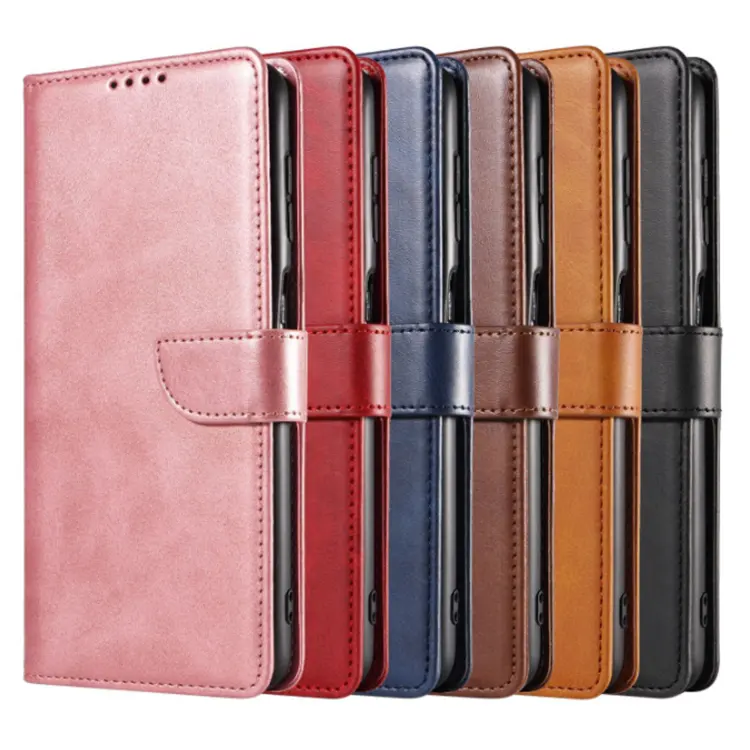Wallet Phone Case for Samsung Galaxy S21 Leather Back Cover for Samsung A12 A22 A32 A42 A52 Card Slots