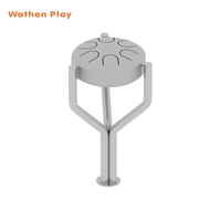 Support de batterie pour enfants Wathen, design personnalisé, en acier titane et acier inoxydable, pour parcs, écoles et maternelles