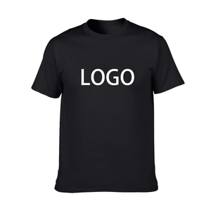 T-shirts <span class=keywords><strong>en</strong></span> coton tricoté unisexe, <span class=keywords><strong>en</strong></span> gros, sport, <span class=keywords><strong>noir</strong></span>, coupe classique, respirant, écologique, séchage rapide - Product Image 2
