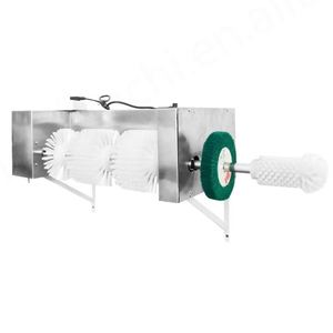 Máquina Portátil Semimanual para Pulir Zapatos, Máquina Comercial Automática para Lavar, Esterilizar y Secar Zapatos - Product Image 2