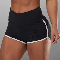 Shorts décontractés d'été pour femmes, yoga, gym, skinny, taille basse, extensibles