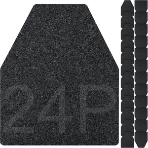 Tapis absorbants jetables pour urinoirs masculins, tapis de sol antidérapants pour toilettes commerciales et salles de bain pour hommes - Product Image 3