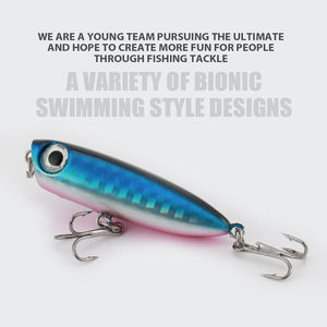 Leurre de pêche TGD Best Ishing Lure Popper 45mm 3.7g, leurre de surface, appât de pêche, yeux 3D, leurres durs <span class=keywords><strong>pour</strong></span> <span class=keywords><strong>la</strong></span> pêche au black-bass, au brochet, à <span class=keywords><strong>la</strong></span> <span class=keywords><strong>truite</strong></span>, flottant - Product Image 5