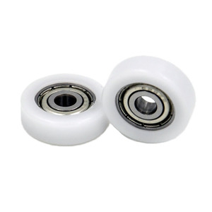 Roulements à rouleaux revêtus de plastique à faible bruit 15MM 20MM 25MM <span class=keywords><strong>30MM</strong></span> 35MM 40MM 608 626 ZZ 2RS Pom <span class=keywords><strong>Nylon</strong></span> porte coulissante porte roue à rouleaux - Product Image 2