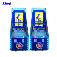 Vente d'usine centre commercial Sports d'intérieur Machine de tir Lcd Console de jeu d'arcade à pièces Basketball Machine à coup unique
