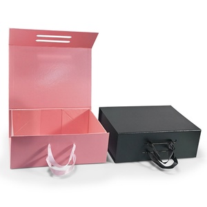 Hand Withdrawal Recyclable Folding <b>Box</b> Magnet <b>Box</b> Rigid Flat Luxury Magnetic Folding Storage Paperboard Gift <b>Box</b> - Product Image 4